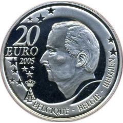 20 Euros - Albert II FIFA 2006