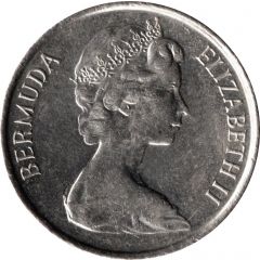 5 Cents - Elizabeth II 2nd portrait
