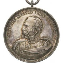Medal - Albert I - 15th Middle-German Shooting Festival Chemnitz