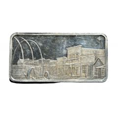 1 Oz Silver - Hamilton Mint Ghost Town