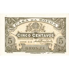 5 Centavos Casa da Moeda