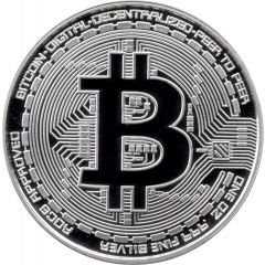 Token - Bitcoin 1 oz Silver