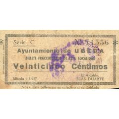 25 Céntimos Úbeda