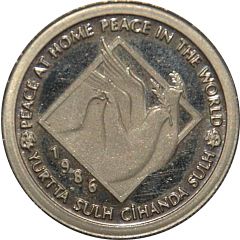 1000 Lira Peace