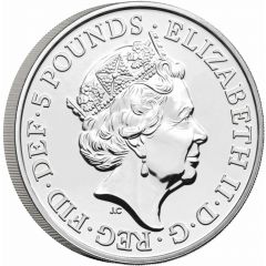 5 Pounds - Elizabeth II Posthumous, 5th portrait, Year of the Rabbit