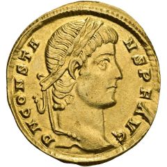 Solidus - Constans I VICTORIA CONSTANTIS, Constantinopolis