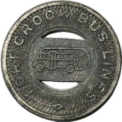 Token - Fort Crook Bus Lines Omaha, Nebraska