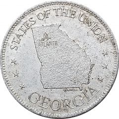 Token - Shell’s States of the Union Coin Game, Version 1 Georgia