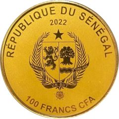 100 Francs CFA President Eisenhower