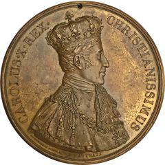 Medal - Charles X Coronation