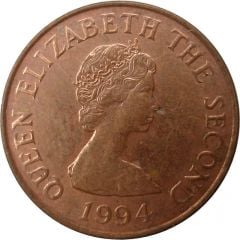 1 Penny - Elizabeth II 2nd portrait