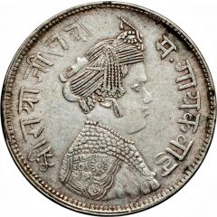 1 Rupee - Sayaji Rao III