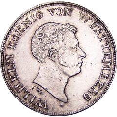 1 Thaler - William I Kronenthaler, Customs Union