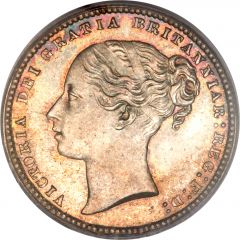 1 Shilling - Victoria 1st portrait, `Young Head`