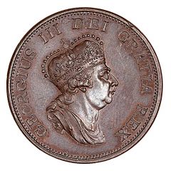 1/2 Penny - George III Pattern