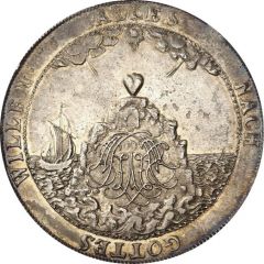 1 Thaler - Charles William Death of Sophie Augusta