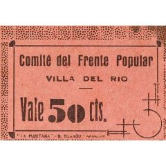 50 Céntimos Villa del Río