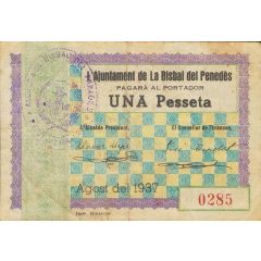 1 Peseta La Bisbal del Penedès