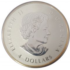 4 Dollars - Elizabeth II SML fractionnal set, 1/2 oz