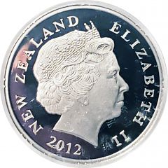 1 Dollar - Elizabeth II 4th Portrait, Hei Matau