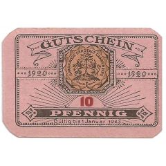 10 Pfennig Sparkasse