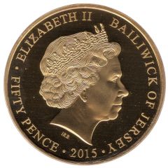 50 Pence - Elizabeth II WWI - Gas