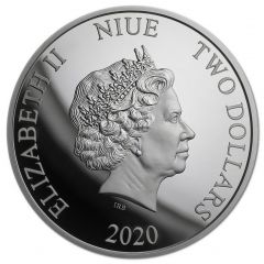 2 Dollars - Elizabeth II Batman