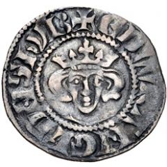 1 Penny - Edward I Sterling type, class 3e