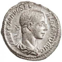 Denarius - Severus Alexander P M TR P V COS II P P