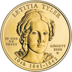 10 Dollars Letitia Tyler, Bullion Coinage