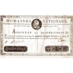 80 Livres Assignat
