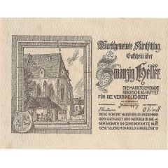 20 Heller Kirchschlag