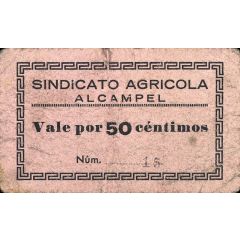 50 Céntimos Alcampel
