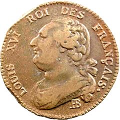 12 Deniers - Louis XVI FRANÇAIS