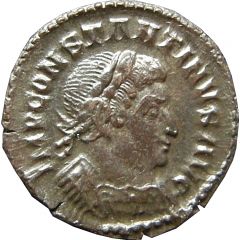 Nummus - Constantinus I IMP CONSTANTINVS AVG / SOLI INVICTO COMITI, S/F, PLN, Londinium