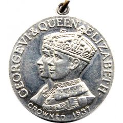 Medal - King George VI and Elizabeth Coronation