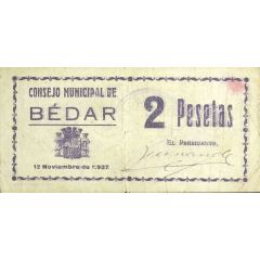 2 Pesetas Bédar