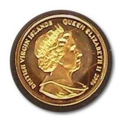 20 Dollars - Elizabeth II Christopher Columbus, Rose Gold