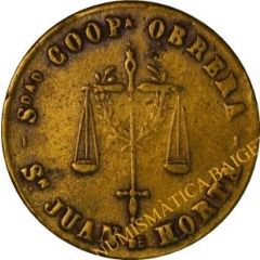 5 Centimos - Sociedad Cooperativa Obrera