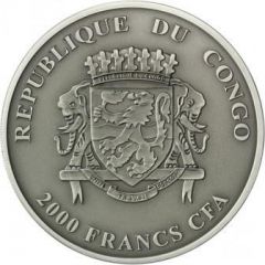 2000 Francs CFA Zebra