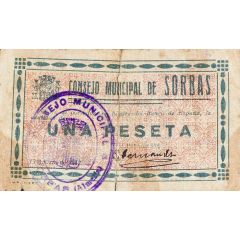 1 Peseta Sorbas