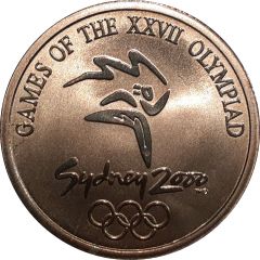 Medal - Sydney Olympics Olly - Football - Alternate Version