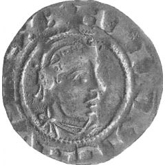 Denier - Henry IV Duisburg mint, throne