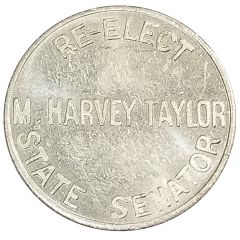 Token - Re-elect M. Harvey Taylor Pennsylvania
