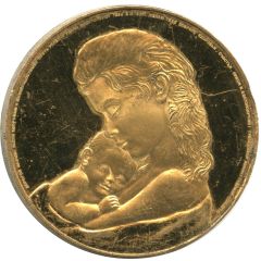 Medal - Born in Leningrad region for boys