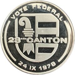 Federal vote for the creation of the canton of Jura