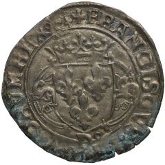 Douzain with salamander - Francis I 2nd type