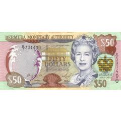 50 Dollars - Elizabeth II Coronation Anniversary