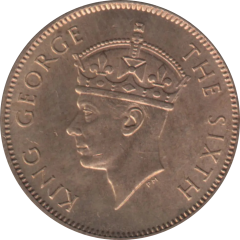 5 Cents - George VI Without `King and Emperor`