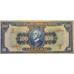 100 Mil Réis Thesouro Nacional, 16th. Print